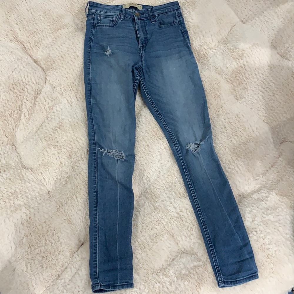Super skinny high-rise jeans